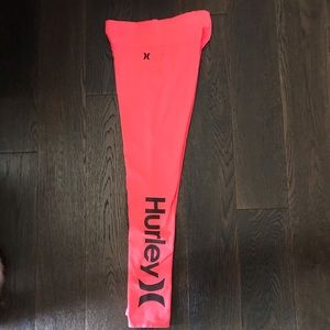 Hot pink leggings, Youth Large